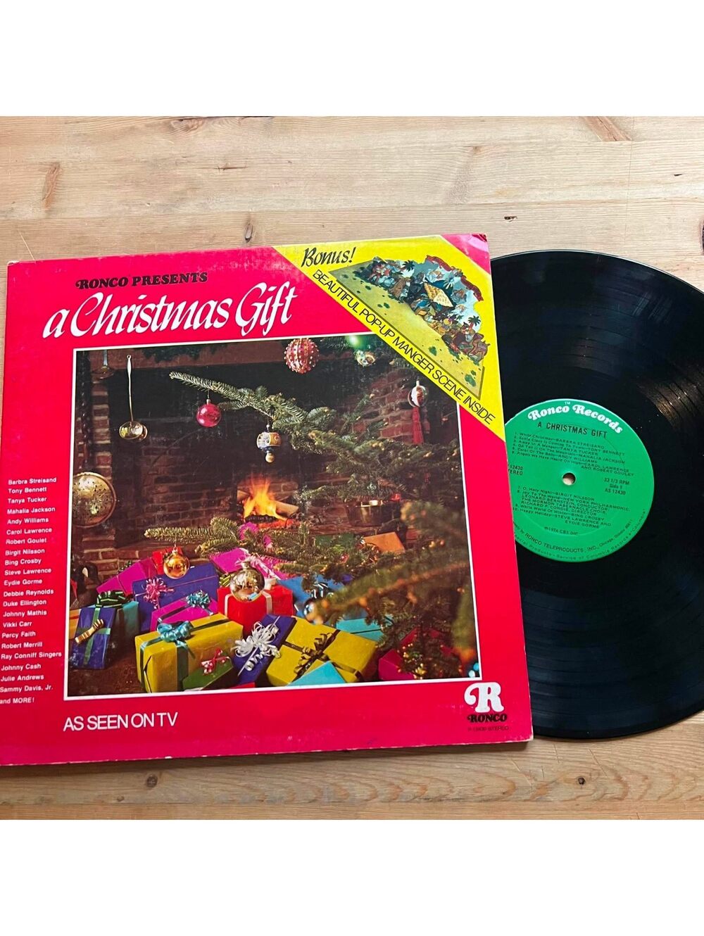 Various - A Christmas Gift 33rpm VG+ VR26